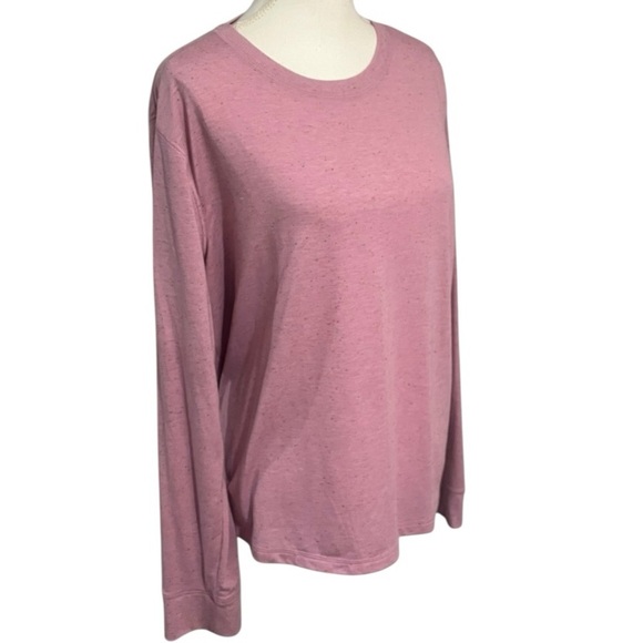 Tek Gear size XL pink/lilac with colored heathering long sleeve tee - Picture 1 of 7